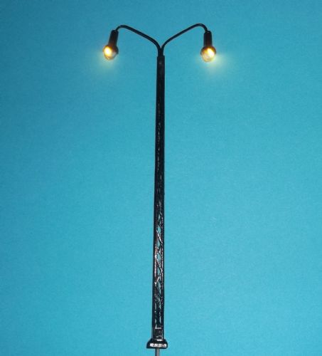 Item Code YL12 - Double Lattice Mast Yard Light with Warm White LEDs